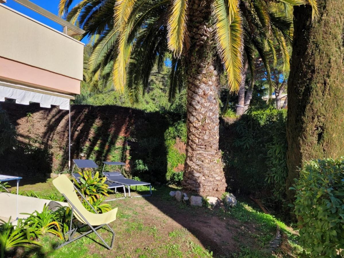 Clim Jardin Et Parking Prive -Piscine Tennis Et Park Vue Mer Grasse Luaran gambar